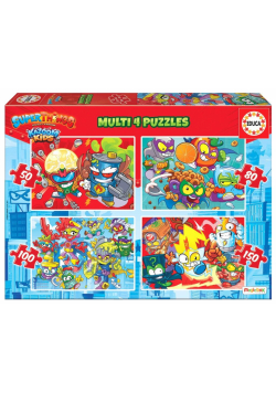 Puzzle 50+80+100+150 Super Things G3