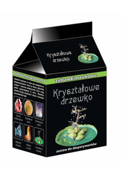Zabawki naukowe - Kryształowe drzewko
