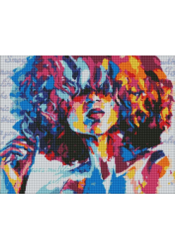 Diamentowa mozaika - Jasny obraz 40x50cm
