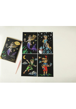 Magiczna Zdrapka - 4w1 Bajki 20x14cm