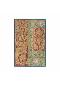 Notatnik w linie, Paperblanks Wild Thistle Mini Flexi