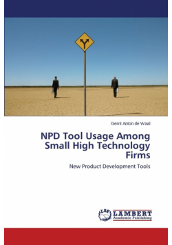 Npd Tool Usage Among Small High Technology Firms