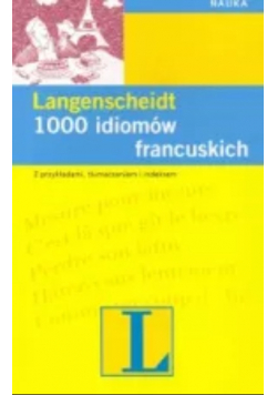 Langenscheidt 1000 idiomów francuskich