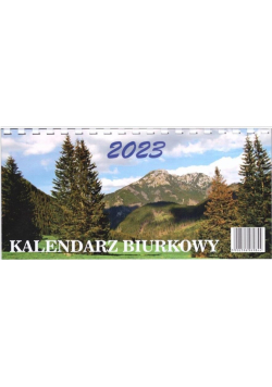 Kalendarz 2023 Biurkowy poziomy