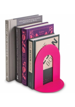 Book End Podpórka pod książki różowa