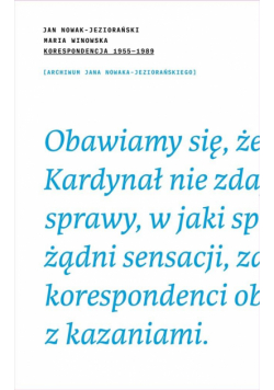 Jan-Nowak J. Maria W. Korespondencja 1995/89