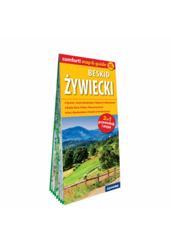 Beskid Żywiecki laminowany map&guide 2w1: przewodnik i mapa