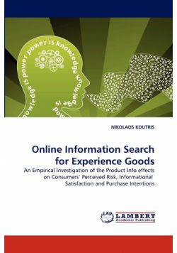 Online Information Search for Experience Goods