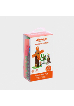 Klocki Mini Waffle 60el Rolnik mały