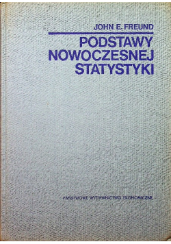 Podstawy nowoczesnej statystyki