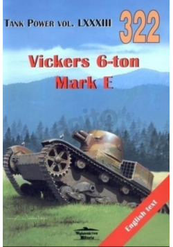 Tank Power vol. LXXXIII nr 322 Vickers 6 - ton Mark E.