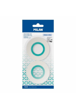 Taśma niewidoczna 19mm x 33m 2szt MILAN