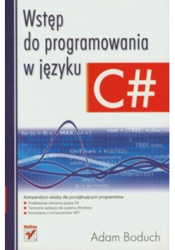 Wstęp do programowania w języku C#