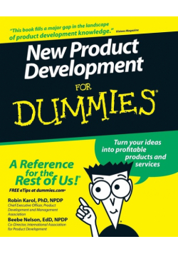 New Product Development for Dummies