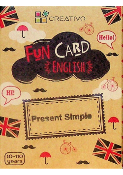 Fun Card English Present Simple Nowe