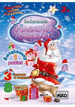 Świąteczne piaskowe obrazki. Pakiet 1