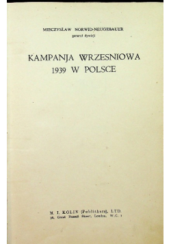 Kampania Wrześniowa 1939 w Polsce