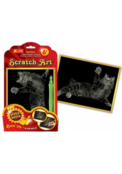 Scratch Art. Złota seria - Kot