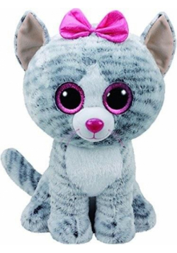 Beanie Boos Kiki - Szary Kot 42cm