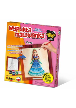 Wypukła Malowanka Księżniczka - Kaya