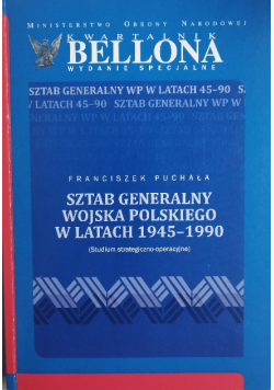 Sztab generalny wojska polskiego w latach 1945 - 1990