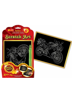 Scratch Art. Złota seria - Motocykl