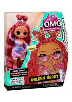 LOL Surprise OMG Core 7 - Golden Heart (3szt)