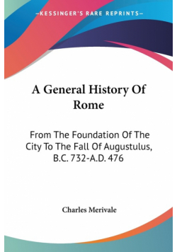 A General History Of Rome