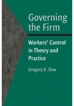 Governing the Firm
