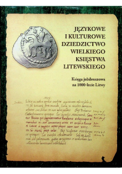 Językowe i kulturowe dziedzictwo wielkiego księstwa litewskiego