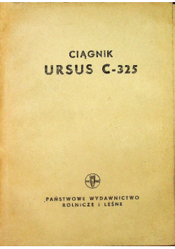Ciągnik URSUS C 325