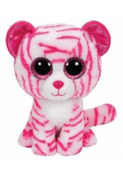 Beanie Boos Asia - Biało-różowy Tygrys 20cm