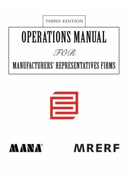 Operations Manual for Manufacturers' Representatives FirmsThird Edition