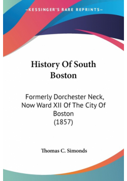 History Of South Boston