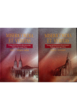 Misericordia et veritas księga jubileuszowa tom 1 i 2