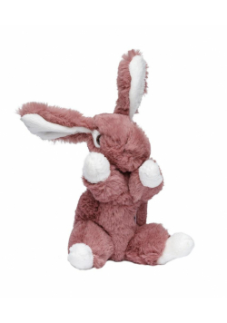 Królik malinowy 17cm MOLLI TOYS