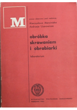 Obrabiarki i obróbka skrawaniem