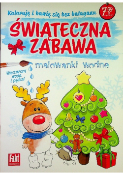 Świąteczna zabawa Malowanki wodne