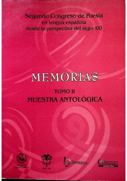 Memorias tomo II Muestra antologica