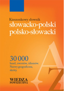 Kieszonkowy słownik słowacko polski polsko słowacki