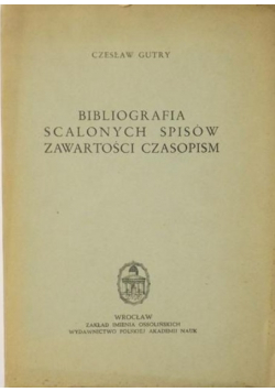 Bibliografia scalonych spisów zawartości czasopism