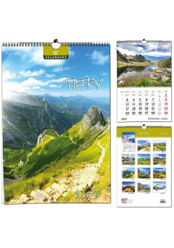 Kalendarz 2023 13 Plansz B3 - Tatry