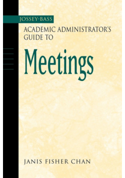 Jossey-Bass Academic Admin.Gde. Meetings