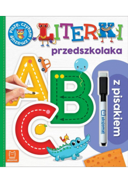Literki przedszkolaka z pisakiem