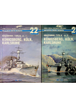 Krążowniki typu K Konigsberg Koln Karlsruhe Część 1 i 2