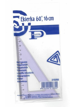 Ekierka 16cm 60 stopni PRATEL