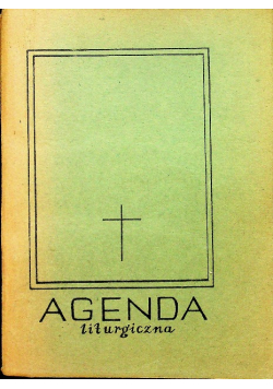 Agenda liturgiczna