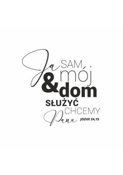 Magnes na lodówkę - Ja sam i mój dom