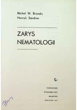 Zarys nematologii