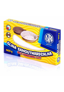 Glina samoutwardzalna biała 460g ASTRA